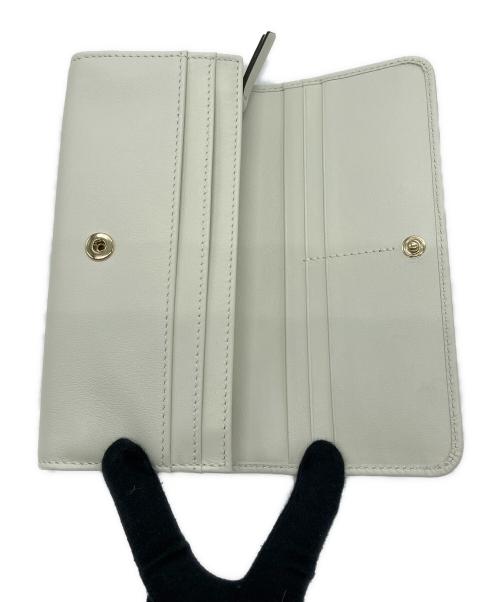 JIMMY CHOO（ジミーチュウ）JIMMY CHOO (ジミーチュウ) 長財布 ベージュの古着・服飾アイテム