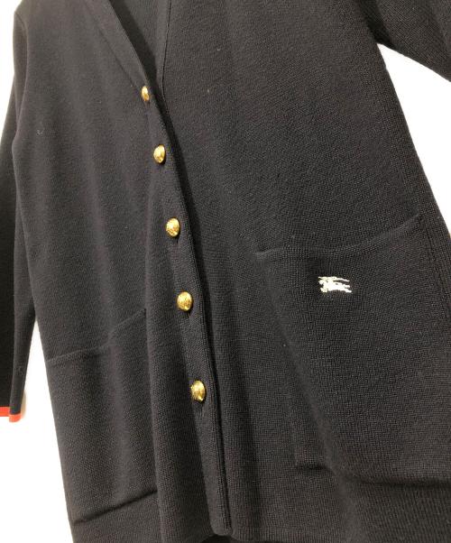 Burberry's（バーバリーズ）Burberry's (バーバリーズ) 金釦カーディガン ネイビー サイズ:Mの古着・服飾アイテム
