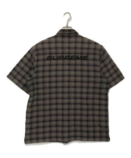 SUPREME（シュプリーム）SUPREME (シュプリーム) Supreme Plaid S/S Shirt グレー サイズ:Mの古着・服飾アイテム