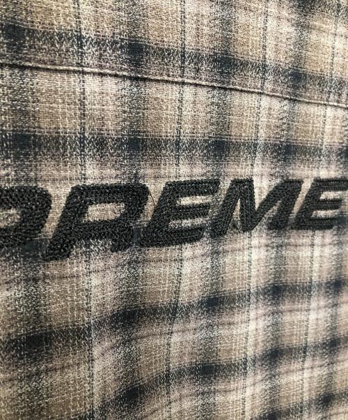 SUPREME（シュプリーム）SUPREME (シュプリーム) Supreme Plaid S/S Shirt グレー サイズ:Mの古着・服飾アイテム