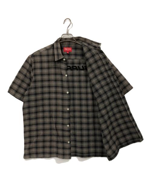 SUPREME（シュプリーム）SUPREME (シュプリーム) Supreme Plaid S/S Shirt グレー サイズ:Mの古着・服飾アイテム
