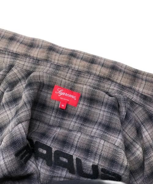 SUPREME（シュプリーム）SUPREME (シュプリーム) Supreme Plaid S/S Shirt グレー サイズ:Mの古着・服飾アイテム
