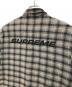 中古・古着 SUPREME (シュプリーム) Supreme Plaid S/S Shirt グレー サイズ:M：12000円