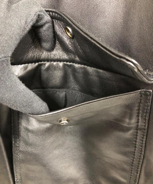 HARLEY-DAVIDSON（ハーレーダビッドソン）HARLEY-DAVIDSON (ハーレーダビッドソン) レザージャケット ブラック サイズ:Mの古着・服飾アイテム