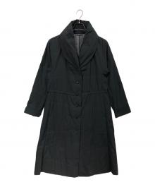 PLEATS PLEASE（プリーツプリーズ）の古着「ロングコート」｜グレー