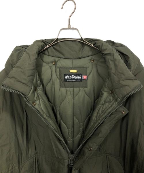 MUSE（ミューズ）MUSE (ミューズ) WILD THINGS (ワイルドシングス) パテッドジャケット グリーン サイズ:FREEの古着・服飾アイテム