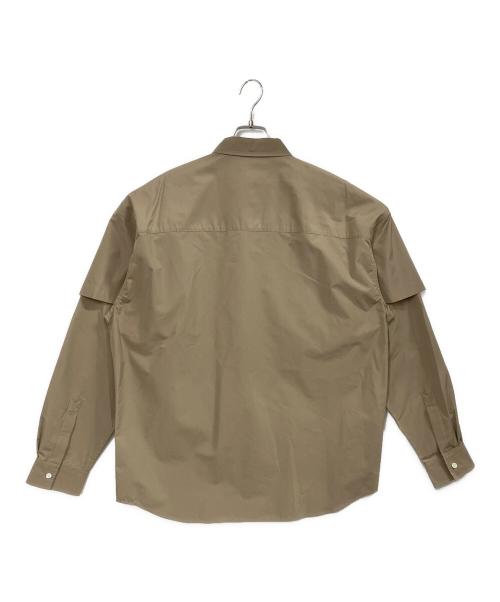 SOFTHYPHEN（ソフトハイフン）SOFTHYPHEN (ソフトハイフン) 長袖シャツ ベージュ サイズ:2の古着・服飾アイテム