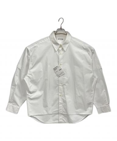 【新品・未使用】【値下げしました】タグ付　SOFTHYPHEN LACE TEE 中古・古着通販】SOFTHYPHEN (ソフトハイフン) 長袖シャツ ホワイト