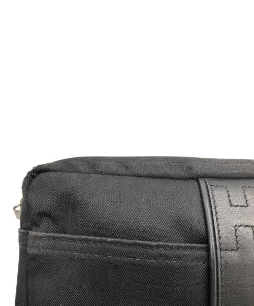 HERMES（エルメス）HERMES (エルメス) アカプルコ　ウエストバッグ ブラックの古着・服飾アイテム