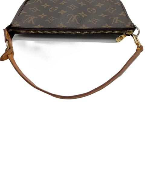 LOUIS VUITTON（ルイ ヴィトン）LOUIS VUITTON (ルイ ヴィトン) ポシェット　アクセソワール ブラウンの古着・服飾アイテム