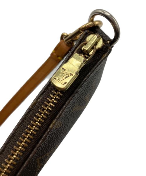 LOUIS VUITTON（ルイ ヴィトン）LOUIS VUITTON (ルイ ヴィトン) ポシェット　アクセソワール ブラウンの古着・服飾アイテム