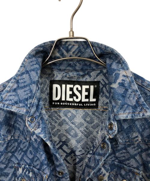 DIESEL（ディーゼル）DIESEL (ディーゼル) デニムジャケット インディゴ サイズ:Lの古着・服飾アイテム