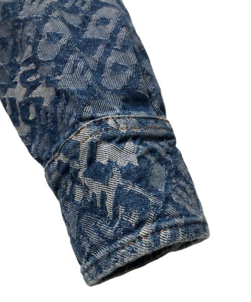 DIESEL（ディーゼル）DIESEL (ディーゼル) デニムジャケット インディゴ サイズ:Lの古着・服飾アイテム