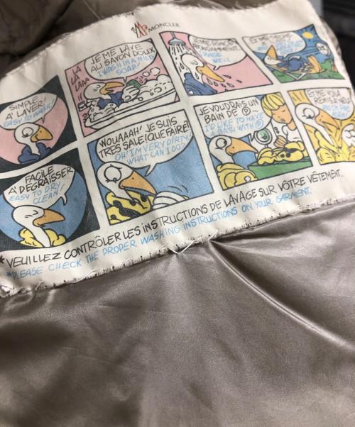 MONCLER（モンクレール）MONCLER (モンクレール) HERMINE ベージュ サイズ:00の古着・服飾アイテム