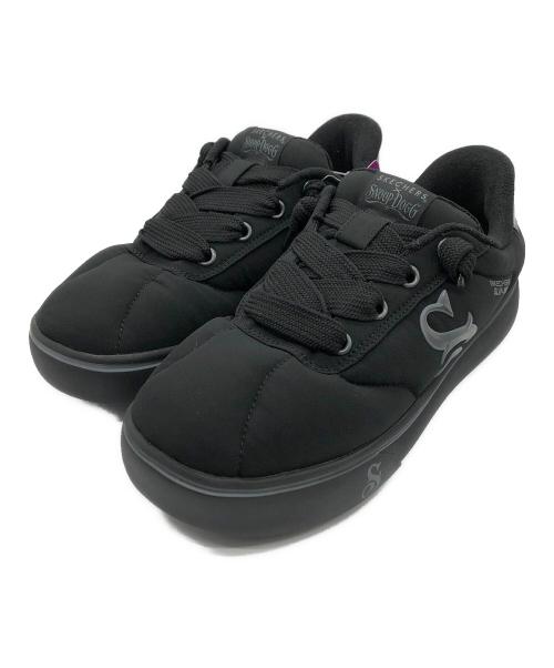 SKECHERS（スケッチャーズ）SKECHERS (スケッチャーズ) SNOOP DOGG (スヌープドッグ) ローカットスニーカー ブラック サイズ:28.5 未使用品の古着・服飾アイテム