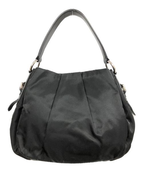 PRADA（プラダ）PRADA (プラダ) ワンショルダーバッグ ブラックの古着・服飾アイテム