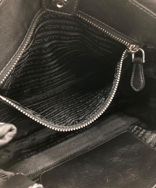 PRADA（プラダ）PRADA (プラダ) ワンショルダーバッグ ブラックの古着・服飾アイテム