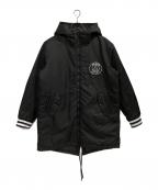 Paris Saint-Germainパリサンジェルマン）の古着「中綿ナイロンコート」｜ブラック