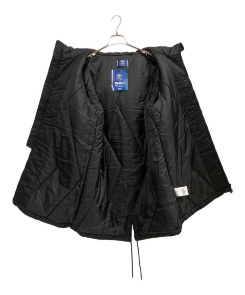 Paris Saint-Germain（パリサンジェルマン）PARIS SAINT-GERMAIN (パリサンジェルマン) 中綿ナイロンコート ブラック サイズ:XLの古着・服飾アイテム