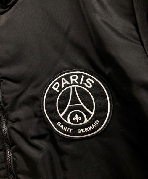 Paris Saint-Germain（パリサンジェルマン）PARIS SAINT-GERMAIN (パリサンジェルマン) 中綿ナイロンコート ブラック サイズ:XLの古着・服飾アイテム
