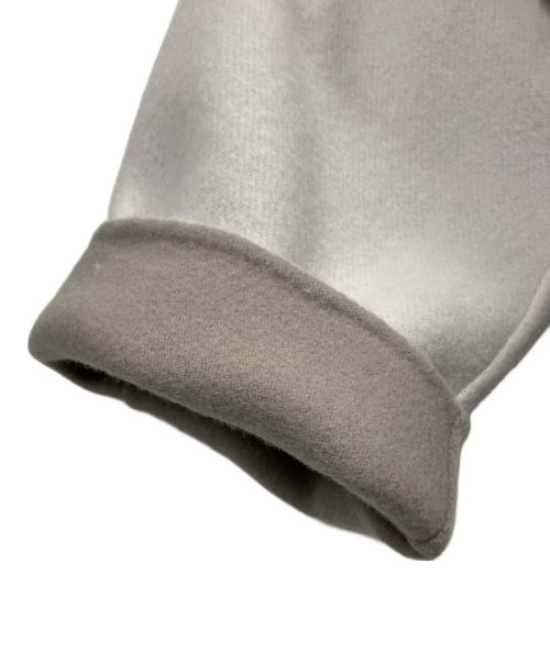 FRAY ID（フレイ アイディー）FRAY ID (フレイ アイディー) ウールカシミアバイカラーリバーコート グレー サイズ:1の古着・服飾アイテム