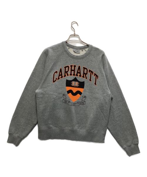 Carhartt WIP（カーハート ワーク イン プログレス）Carhartt WIP (カーハート ワーク イン プログレス) lazy duck academy sweatshirt グレー サイズ:size sの古着・服飾アイテム
