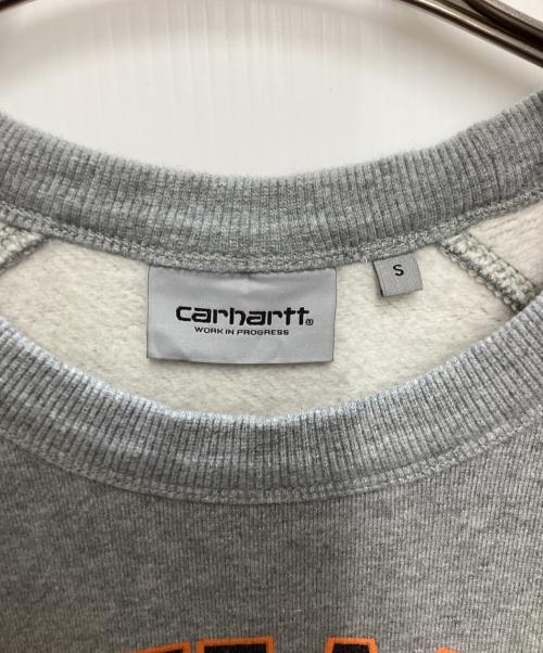 Carhartt WIP（カーハート ワーク イン プログレス）Carhartt WIP (カーハート ワーク イン プログレス) lazy duck academy sweatshirt グレー サイズ:size sの古着・服飾アイテム