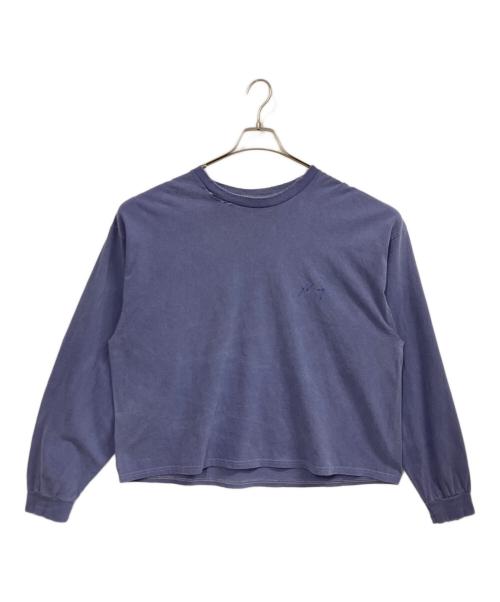 ANCELLM（アンセルム）ANCELLM (アンセルム) 長袖カットソー パープル サイズ:表記無しの古着・服飾アイテム