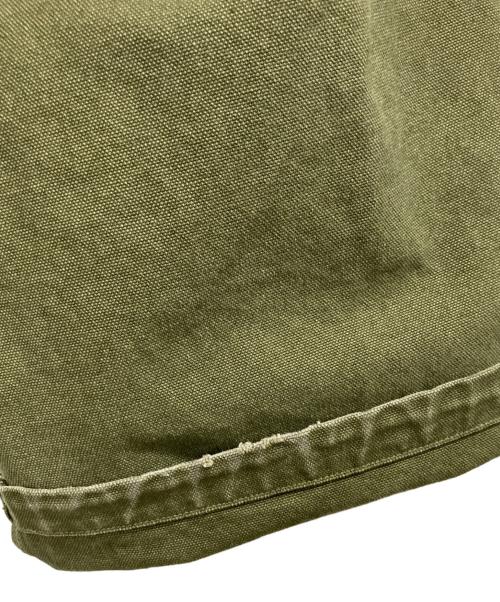 JOURNAL STANDARD HOMESTEAD（ジャーナルスタンダード ホームステッド）JOURNAL STANDARD HOMESTEAD (ジャーナルスタンダード ホームステッド) ヘビーキャンバス ワイドカーゴパンツ グリーン サイズ:Mの古着・服飾アイテム