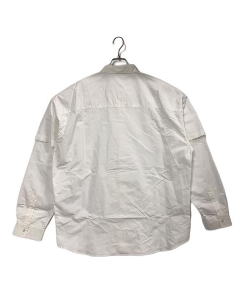 SOFTHYPHEN（ソフトハイフン）SOFTHYPHEN (ソフトハイフン) 長袖シャツ ホワイト サイズ:3の古着・服飾アイテム