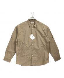 SOFTHYPHEN（ソフトハイフン）の古着「長袖シャツ」｜ベージュ
