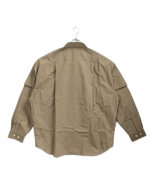 SOFTHYPHEN（ソフトハイフン）SOFTHYPHEN (ソフトハイフン) 長袖シャツ ベージュ サイズ:3の古着・服飾アイテム