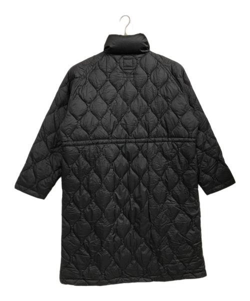 TAION（タイオン）TAION (タイオン) FREAK'S STORE (フリークスストア) キルト スタンドカラー ロング ダウン ブラック サイズ:FREEの古着・服飾アイテム