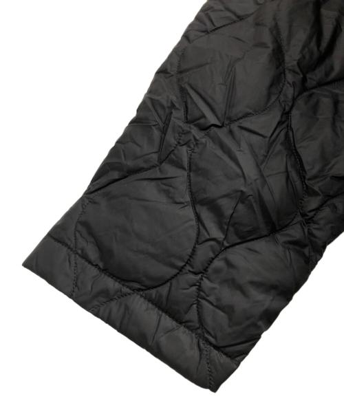 TAION（タイオン）TAION (タイオン) FREAK'S STORE (フリークスストア) キルト スタンドカラー ロング ダウン ブラック サイズ:FREEの古着・服飾アイテム