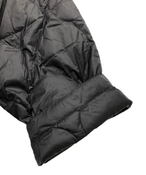 TAION（タイオン）TAION (タイオン) FREAK'S STORE (フリークスストア) キルト スタンドカラー ロング ダウン ブラック サイズ:FREEの古着・服飾アイテム