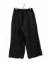 LAD MUSICIAN (ラッドミュージシャン) POLYESTER TROPICAL OVER PANTS ブラック サイズ:42：13000円