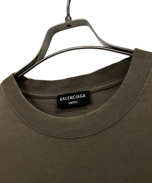 BALENCIAGA（バレンシアガ）BALENCIAGA (バレンシアガ) 半袖カットソー カーキ サイズ:XLの古着・服飾アイテム