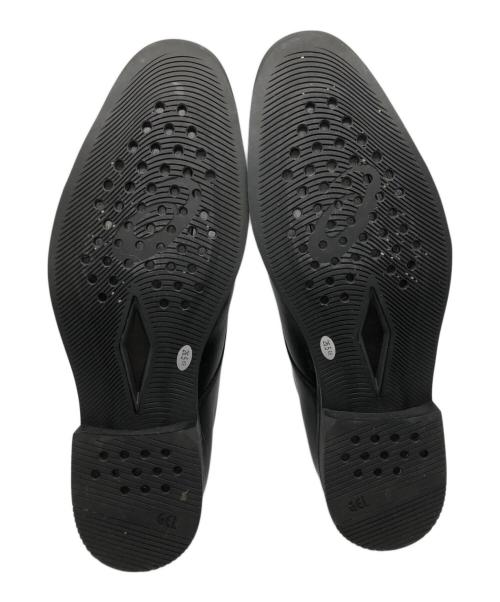 asics（アシックス）asics (アシックス) RUNWALK 7/レザーシューズ ブラック サイズ:26 1/2の古着・服飾アイテム