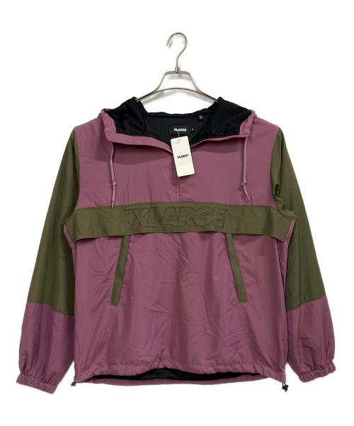 X-LARGE（エクストララージ）X-LARGE (エクストララージ) アノラックパーカー パープル サイズ:01193508の古着・服飾アイテム