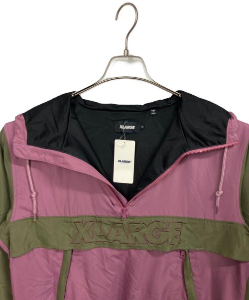 X-LARGE（エクストララージ）X-LARGE (エクストララージ) アノラックパーカー パープル サイズ:01193508の古着・服飾アイテム