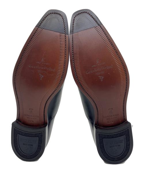 SCOTCH GRAIN（スコッチグレイン）SCOTCH GRAIN (スコッチグレイン) ストレートチップシューズ ブラック サイズ:25.5㎝の古着・服飾アイテム