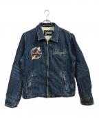 Schottショット）の古着「トラッカーモーターサイクルジャケット」｜インディゴ