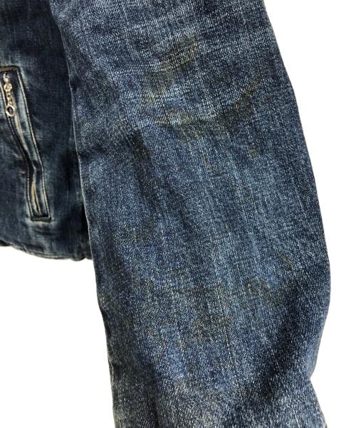 Schott（ショット）Schott (ショット) トラッカーモーターサイクルジャケット インディゴ サイズ:Mの古着・服飾アイテム