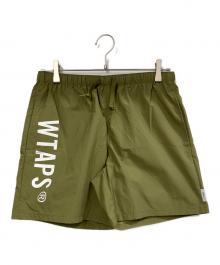 WTAPS（ダブルタップス）の古着「NYLON TUSSAH PERTEX SIGN SHORTS」｜オリーブ