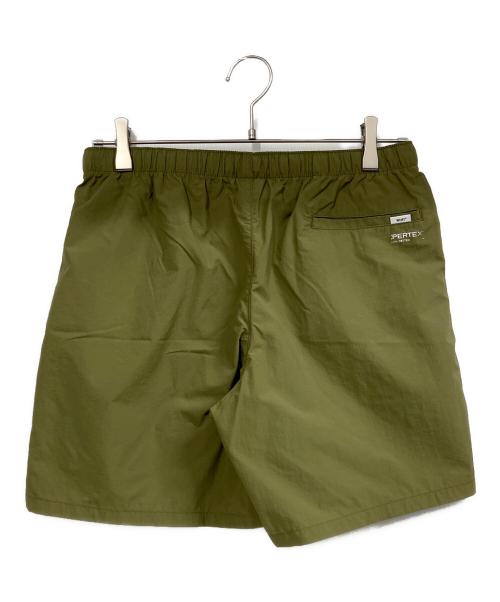 WTAPS（ダブルタップス）WTAPS (ダブルタップス) NYLON TUSSAH PERTEX SIGN SHORTS オリーブ サイズ:X 01の古着・服飾アイテム