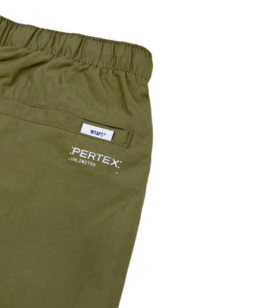 WTAPS（ダブルタップス）WTAPS (ダブルタップス) NYLON TUSSAH PERTEX SIGN SHORTS オリーブ サイズ:X 01の古着・服飾アイテム