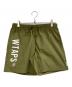 WTAPS（ダブルタップス）の古着「NYLON TUSSAH PERTEX SIGN SHORTS」｜オリーブ