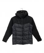 MAMMUTマムート）の古着「Rime Pro IN Hybrid Hooded Jacket」｜ブラック