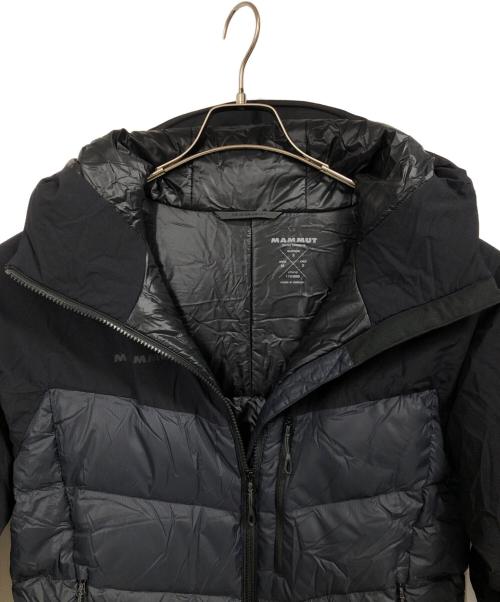 MAMMUT（マムート）MAMMUT (マムート) Rime Pro IN Hybrid Hooded Jacket  ブラック サイズ:Ｍの古着・服飾アイテム