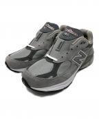 NEW BALANCEニューバランス）の古着「990V3ローカットスニーカー」｜グレー